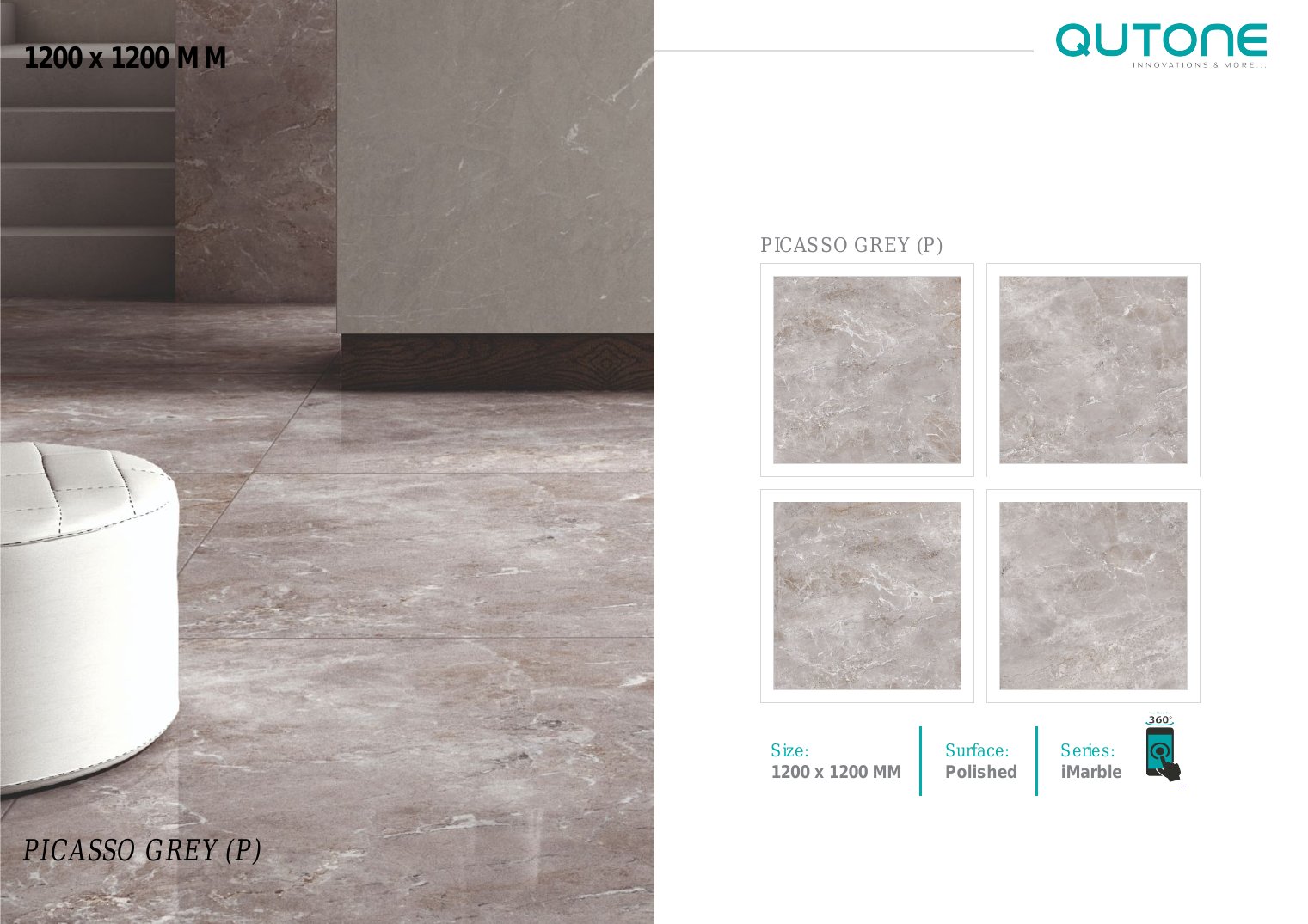 Picasso Grey — Stoneware