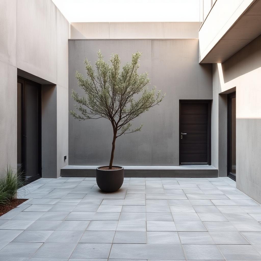 Olive Tree Courtyard
